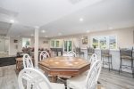 Enjoy one of the provided games at the card table